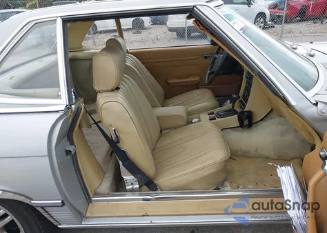 1983 Mercedes 280Se из США, поврежденный, VIN WDB10704212014414